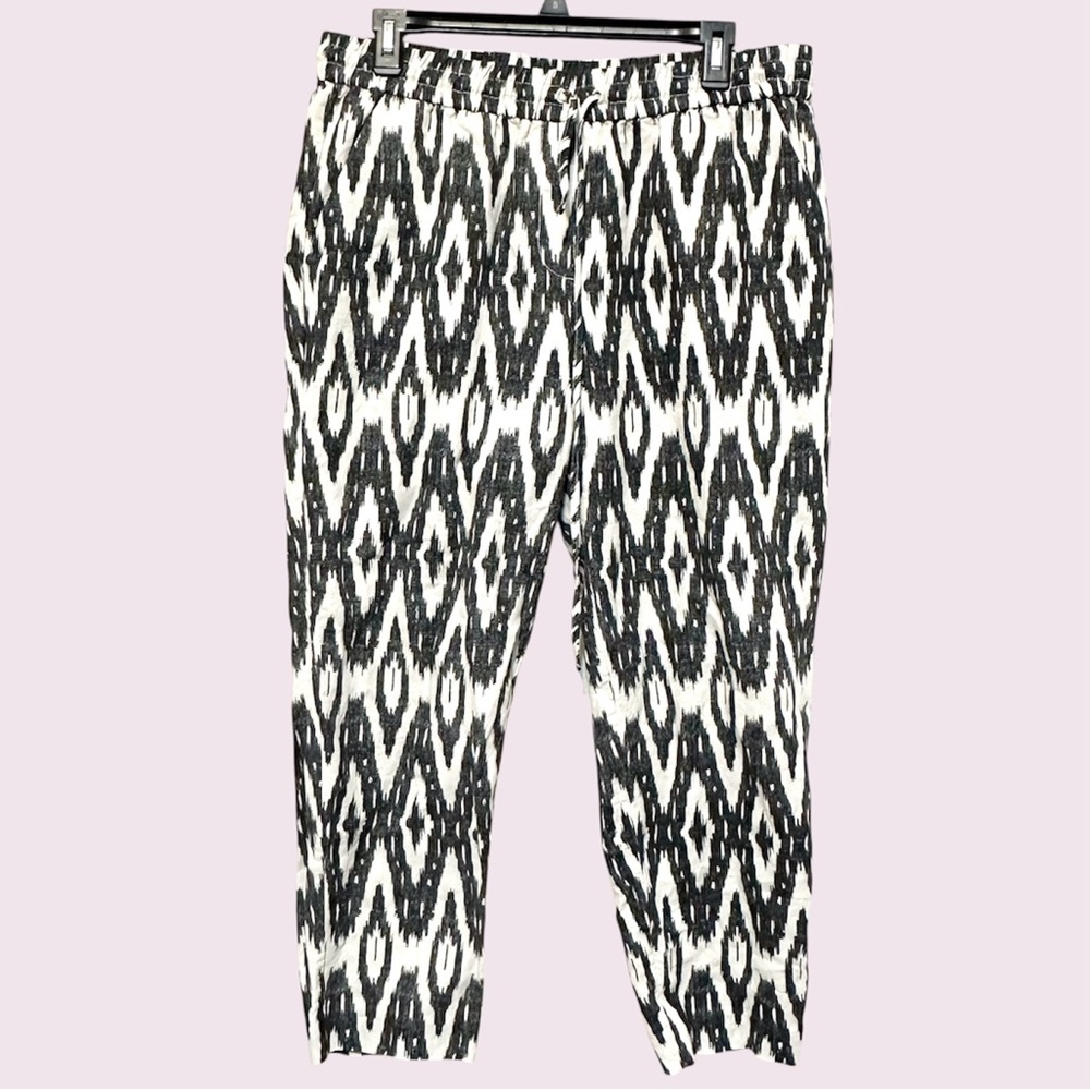 Jcrew linen blend pants